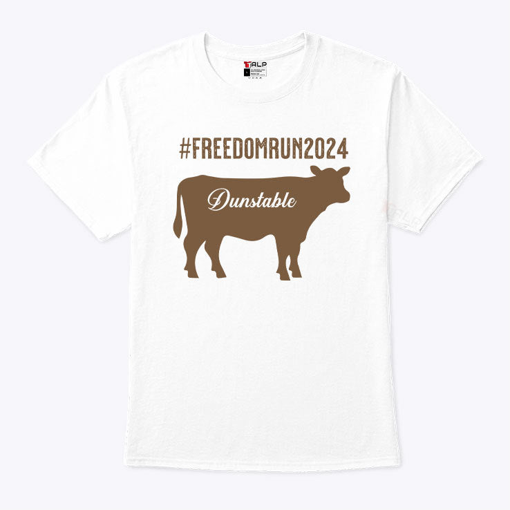 Dunstable Brown Cow Freedom Run 2024 Massachusetts Shirt