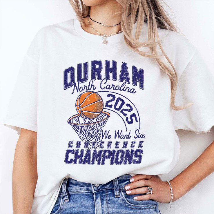Durham North Carolina 2025 Conference Champions Shirt