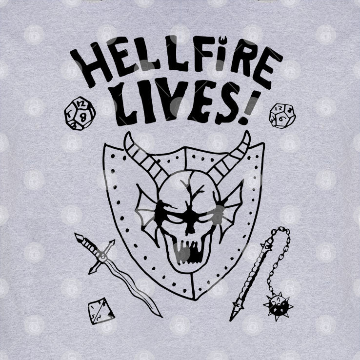 Dustin Henderson Hellfire Lives T Shirt