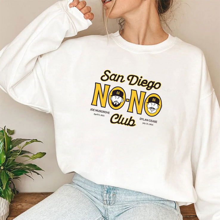 Dylan Cease Joe Musgrove San Diego No-No Club T Shirt