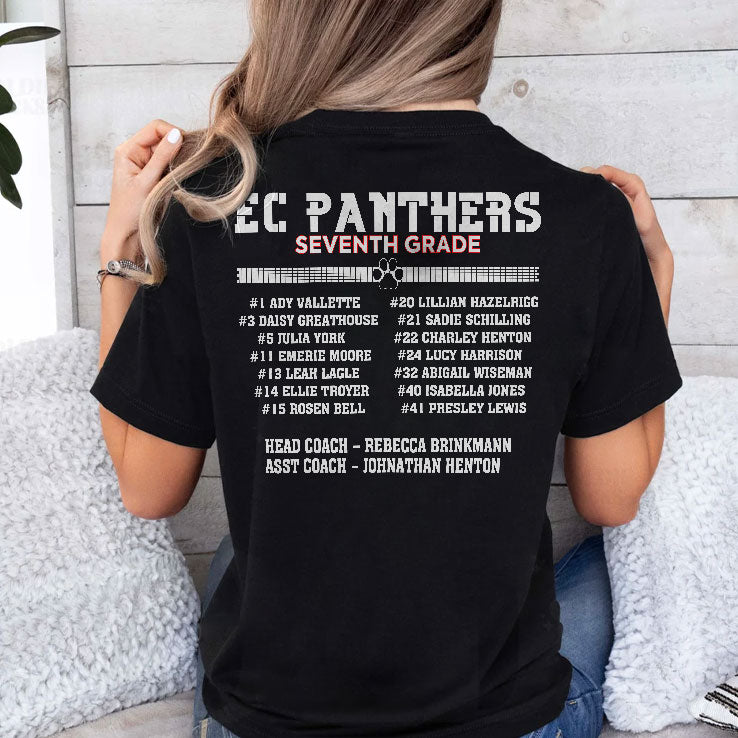EC Panthers Seven Grade Regional Champions T Shirt