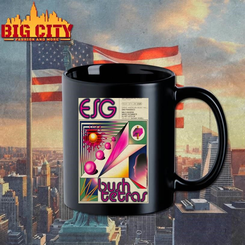 ESG And Bush Tetras Tour San Francisco CA On Jan 30 2026 Poster Shirt