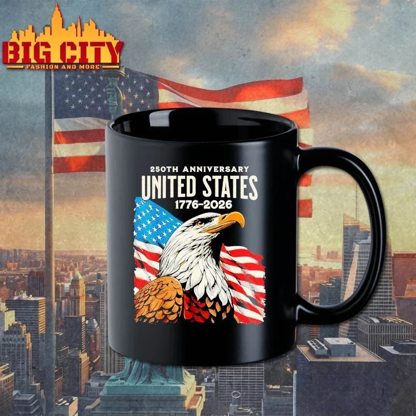 Eagle Flag 250th Anniversary United States 1776 2026 T-Shirt