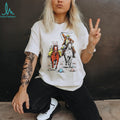 Easter Rodeo Cowboy and Bunny Horses Western T Shirt