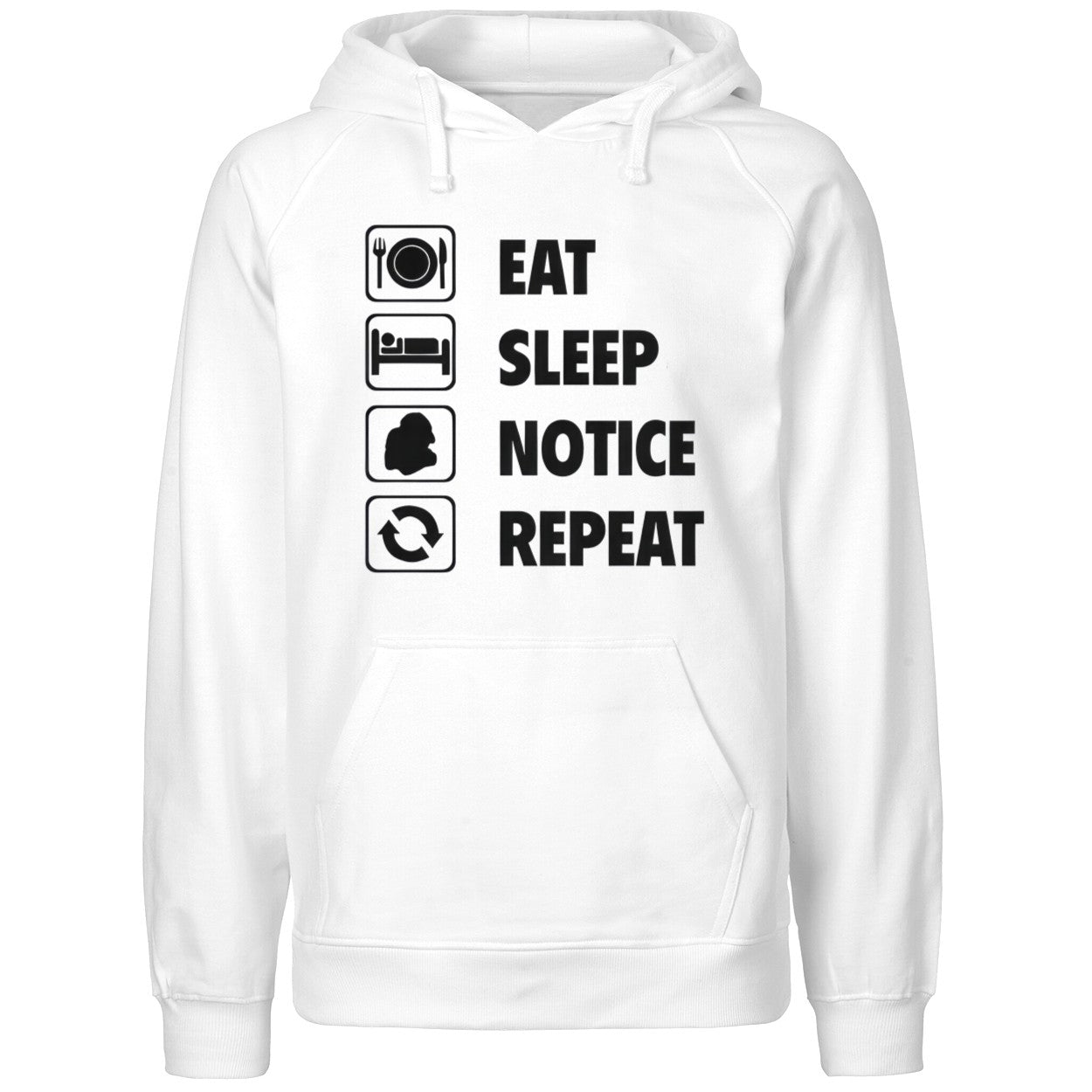 Eat Sleep Notice Repeat 2025 Shirt