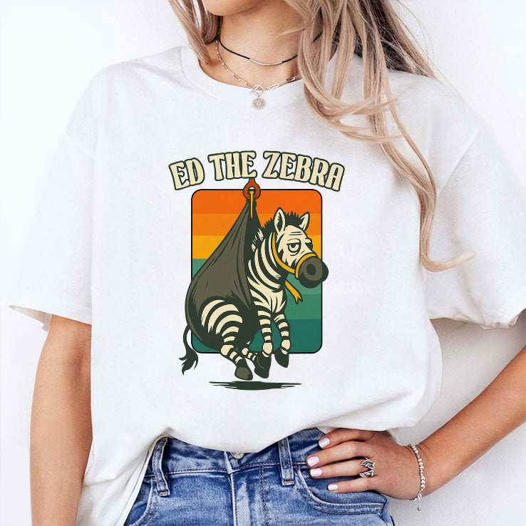 Ed The Zebra Captured T Shirt