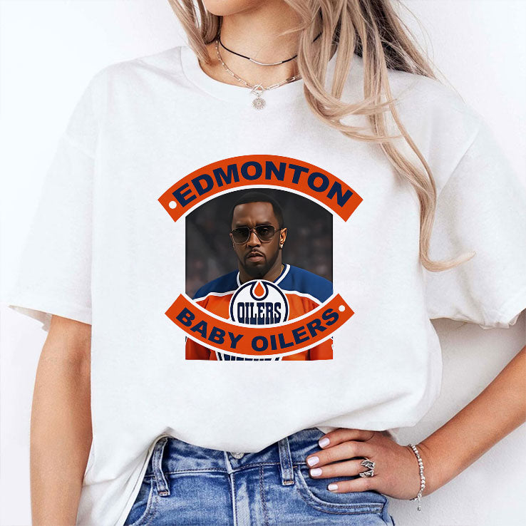 Edmonton Baby Oilers Diddy T Shirt