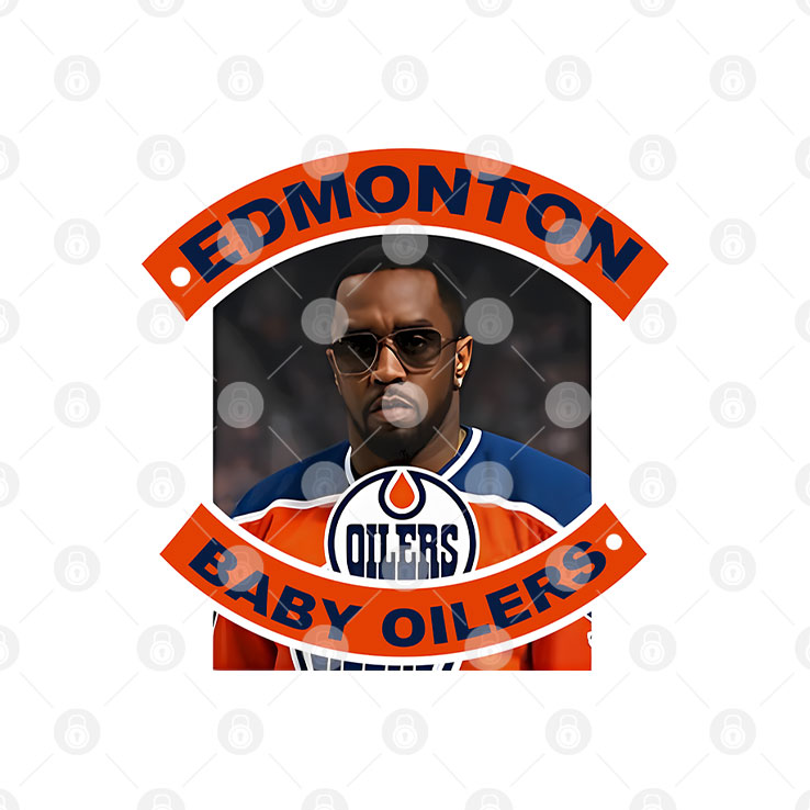 Edmonton Baby Oilers Diddy T Shirt