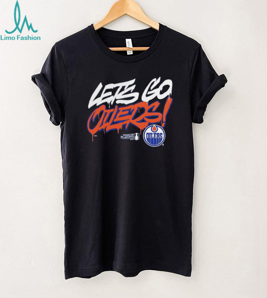 Edmonton Oilers Stanley Cup Playoffs 2025 Graffiti Style T Shirt