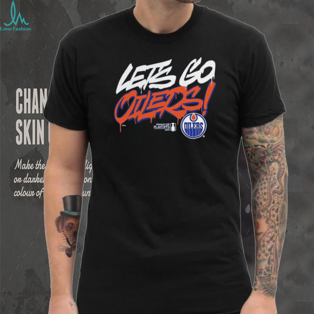 Edmonton Oilers Stanley Cup Playoffs 2025 Graffiti Style T Shirt