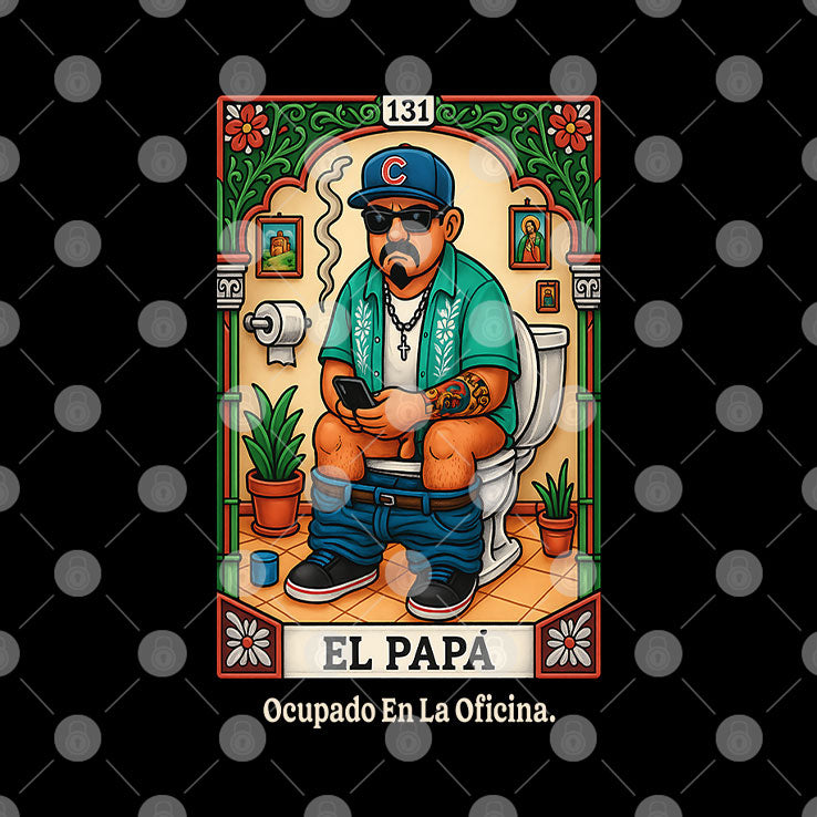 El Papá Lotería Parody Shirt