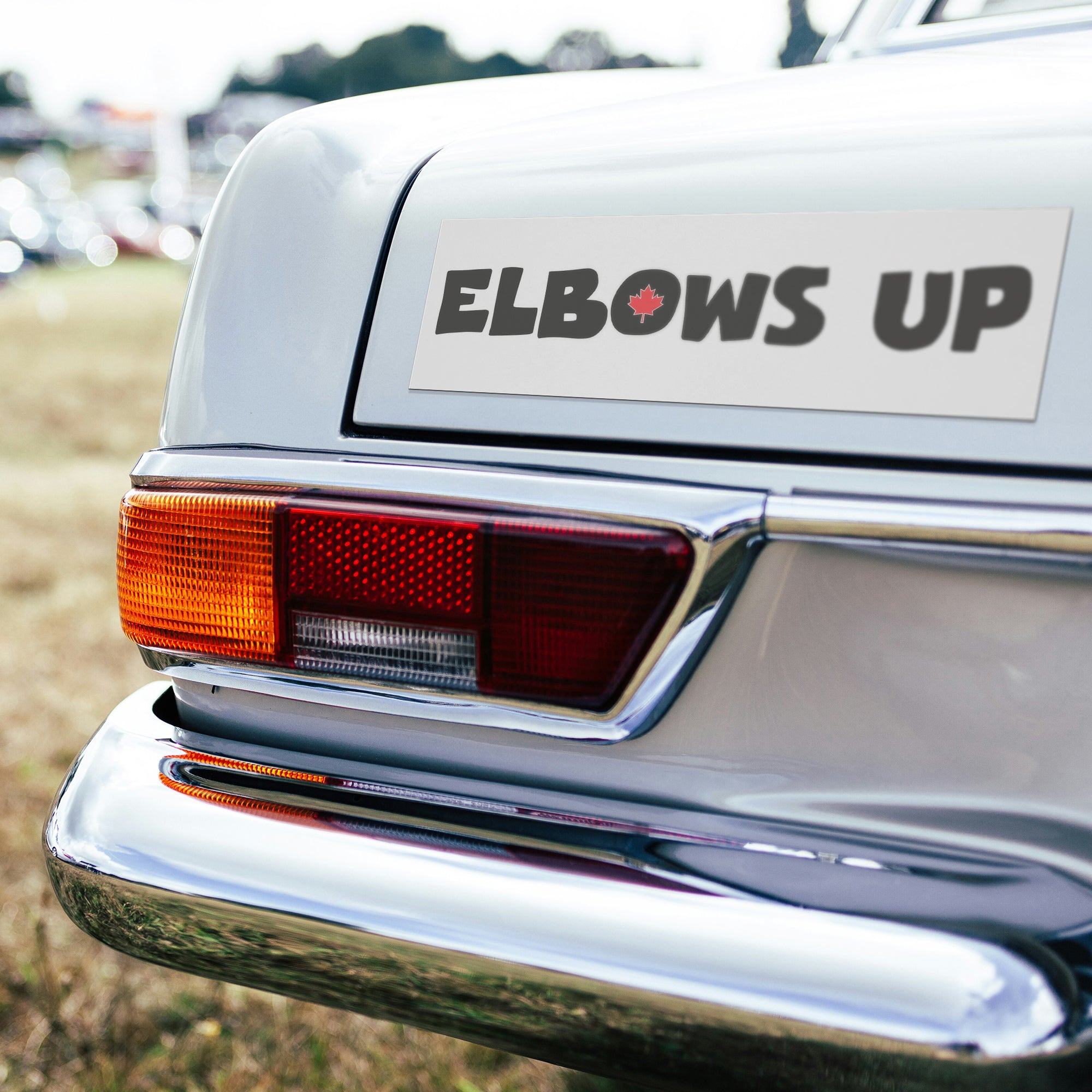 Elbows Up Canada Car Magnet