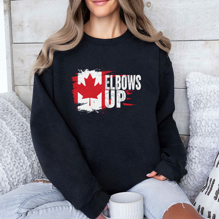 Elbows Up Canada Strong T Shirt