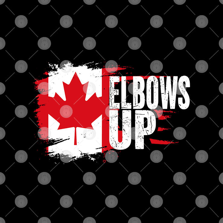 Elbows Up Canada Strong T Shirt