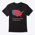Election Map United States Of America Dumbfuckistan T Shirt