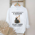 Elegant Woman Plays Harp In Her Seventies Musician Shirt