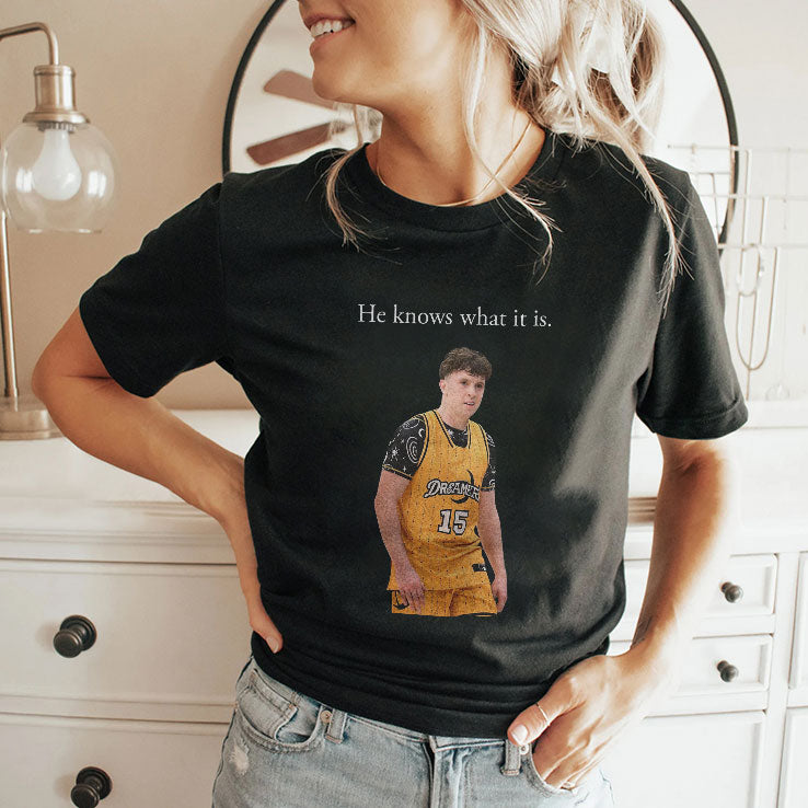 Eli Ellis He Knows What It Is T Shirt