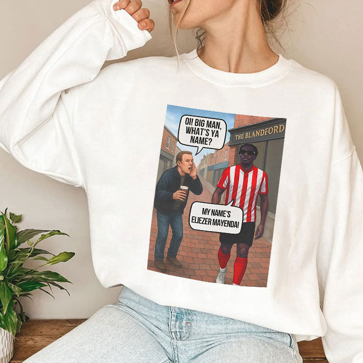 Eliezer Mayenda Oi Big Man What’s Ya Name T Shirt