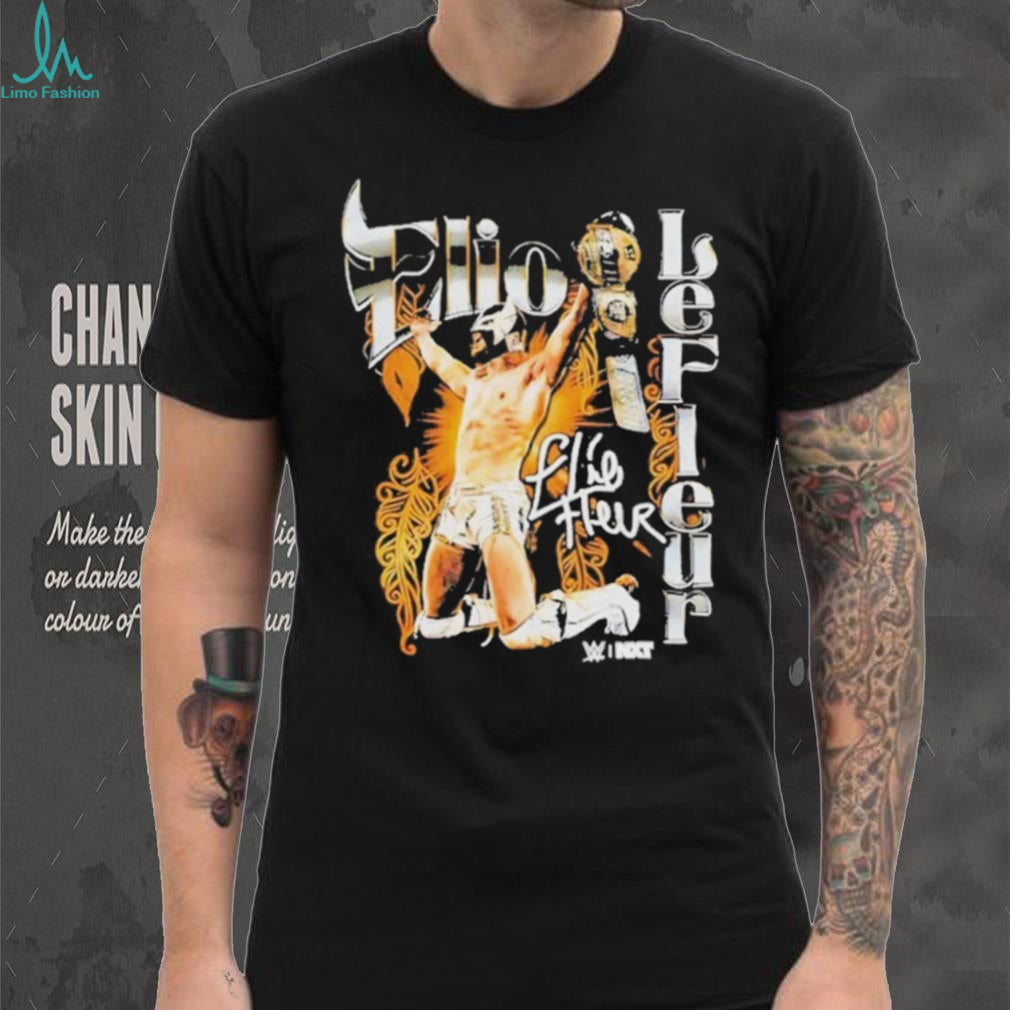 Elio Le Fleur NXT Wrestling Champion Signature Graphic T Shirt