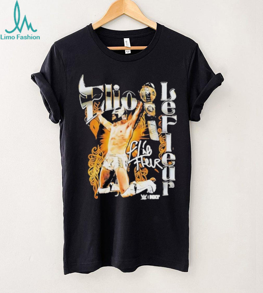 Elio Le Fleur NXT Wrestling Champion Signature Graphic T Shirt