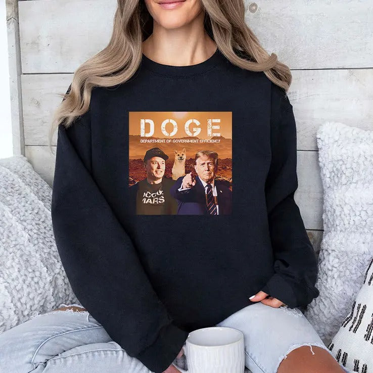 Elon Musk And Trump Doge Department Of Government Efficiency 2024 Shirt