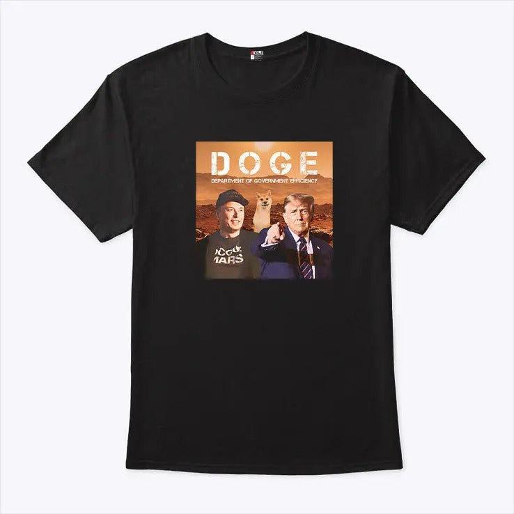 Elon Musk And Trump Doge Department Of Government Efficiency 2024 Shirt