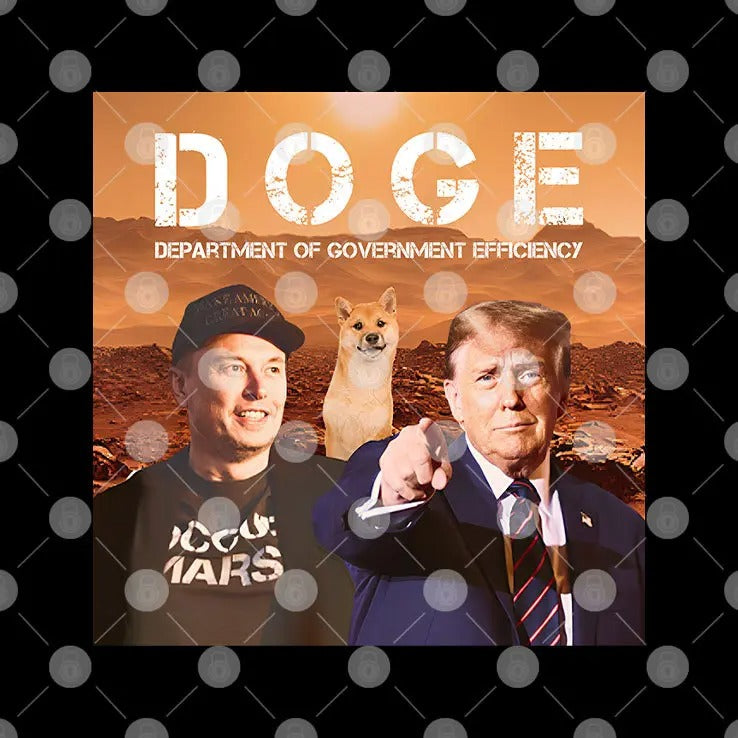 Elon Musk And Trump Doge Department Of Government Efficiency 2024 Shirt