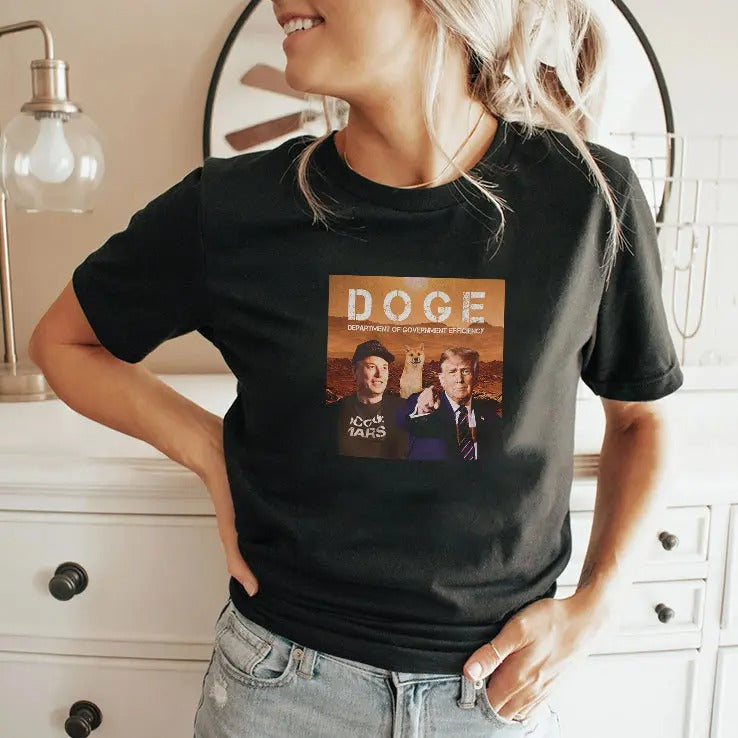 Elon Musk And Trump Doge Department Of Government Efficiency 2024 Shirt