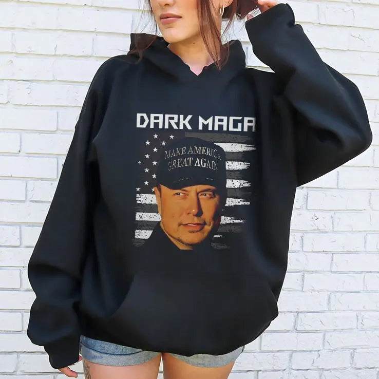 Elon Musk Dark MAGA Shirt