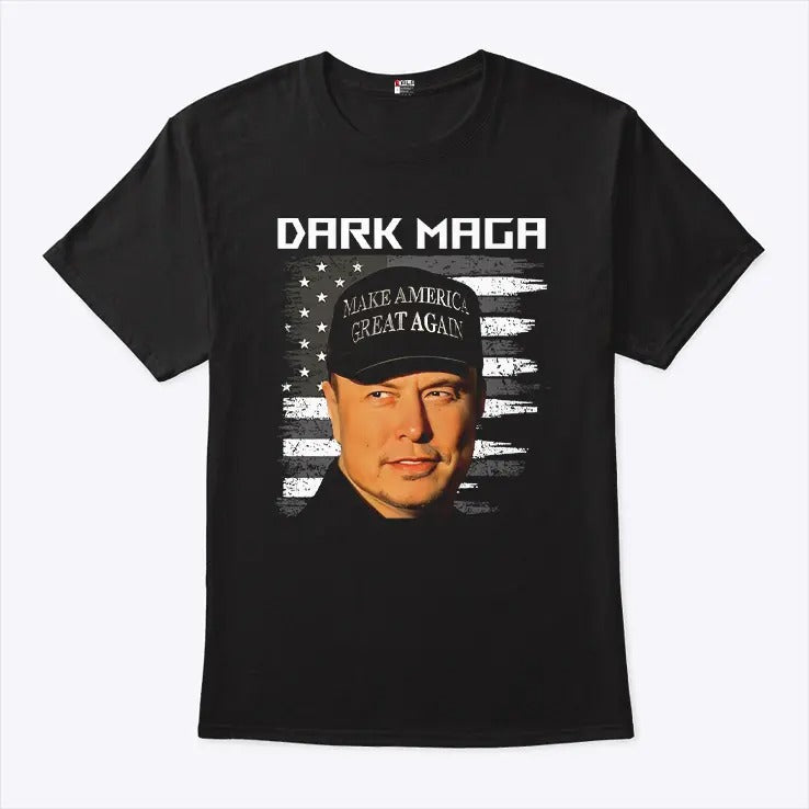 Elon Musk Dark MAGA Shirt
