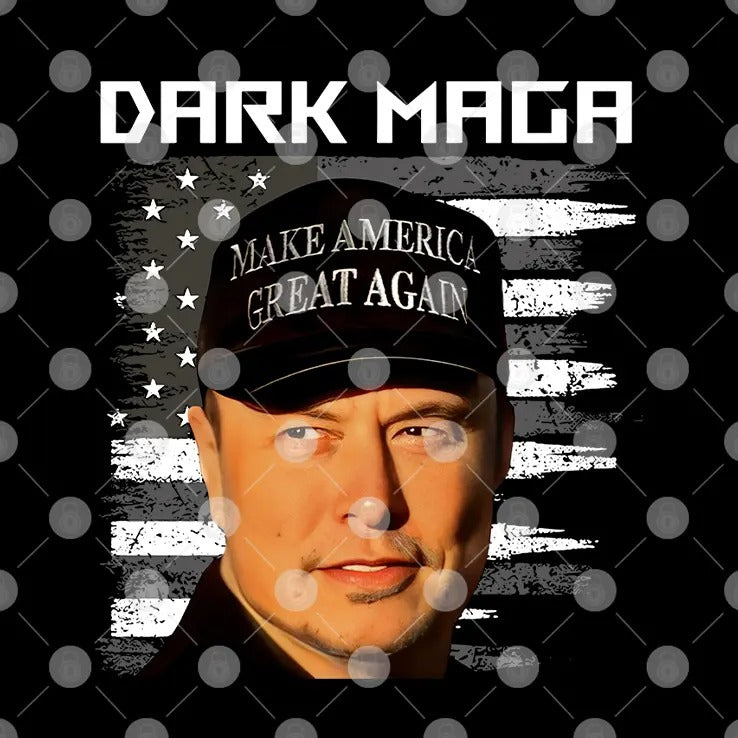 Elon Musk Dark MAGA Shirt