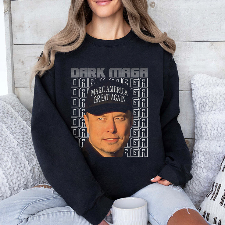 Elon Musk Dark Maga T Shirt