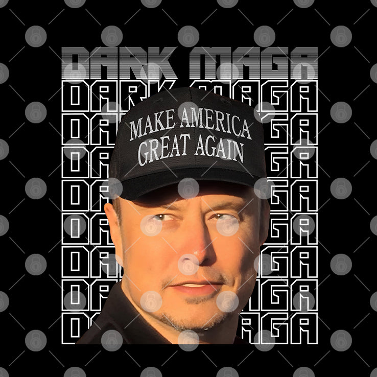 Elon Musk Dark Maga T Shirt