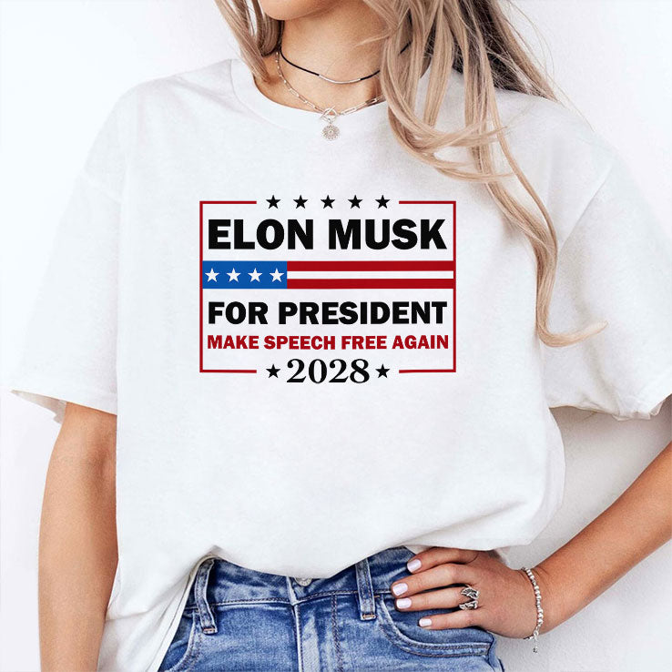 Elon Musk For President Make Speed Free Again Shirt