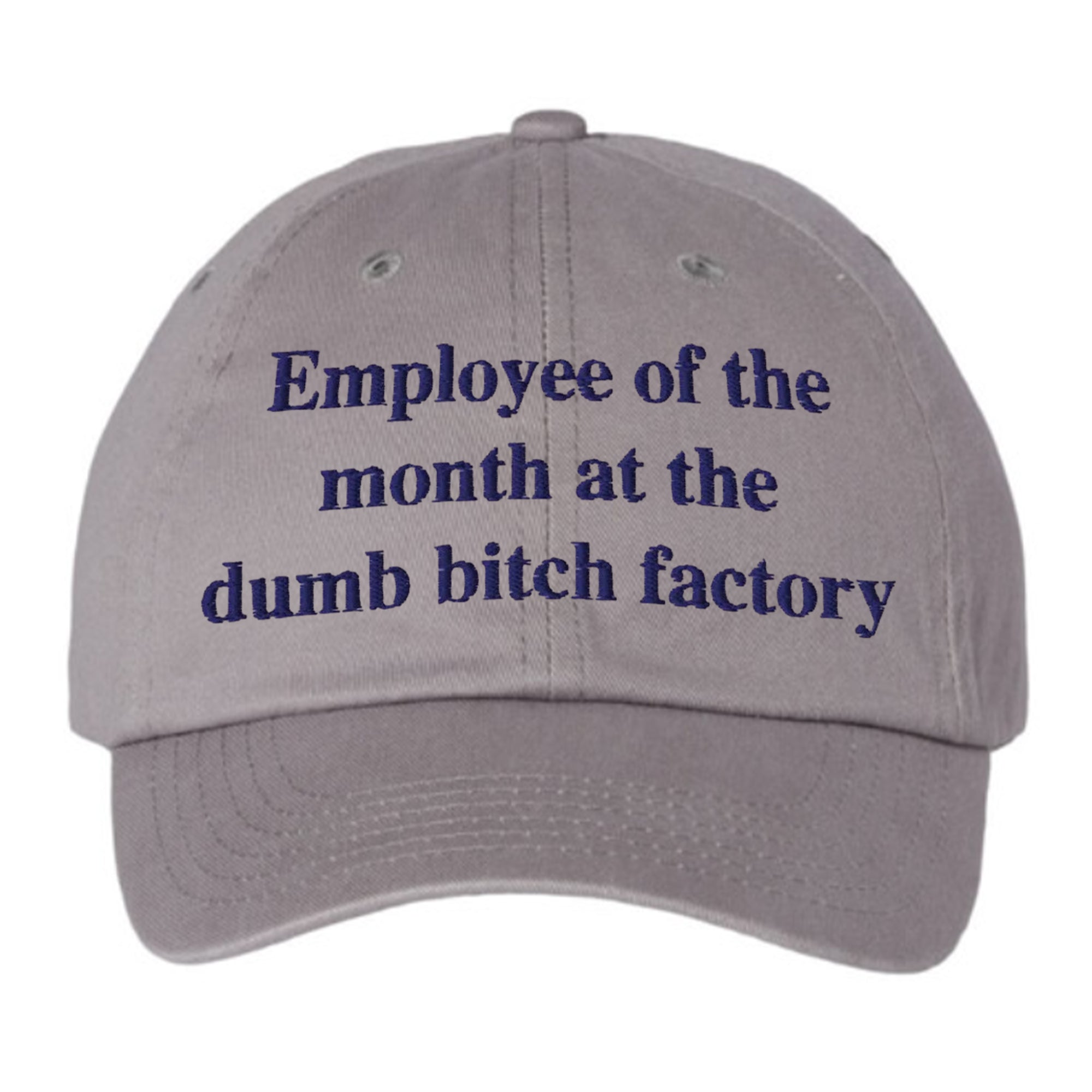 Employee Of The Month At The Dumb Bitch Factory Hat