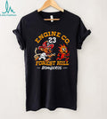 Engine Co. 23 Forest Hill Bombers Texas Firefighter Cartoon Mouse T Shirt