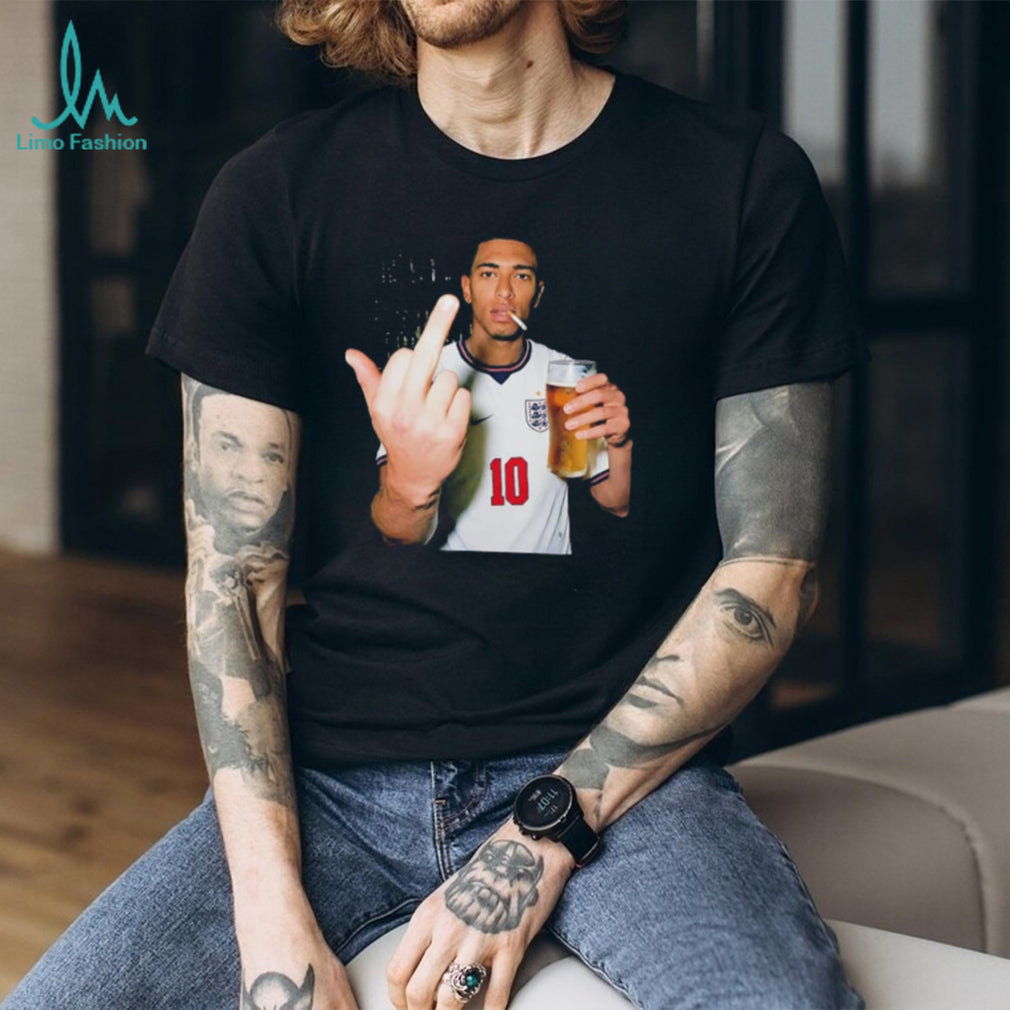 England Jude Bellingham 2026 World Cup middle finger shirt