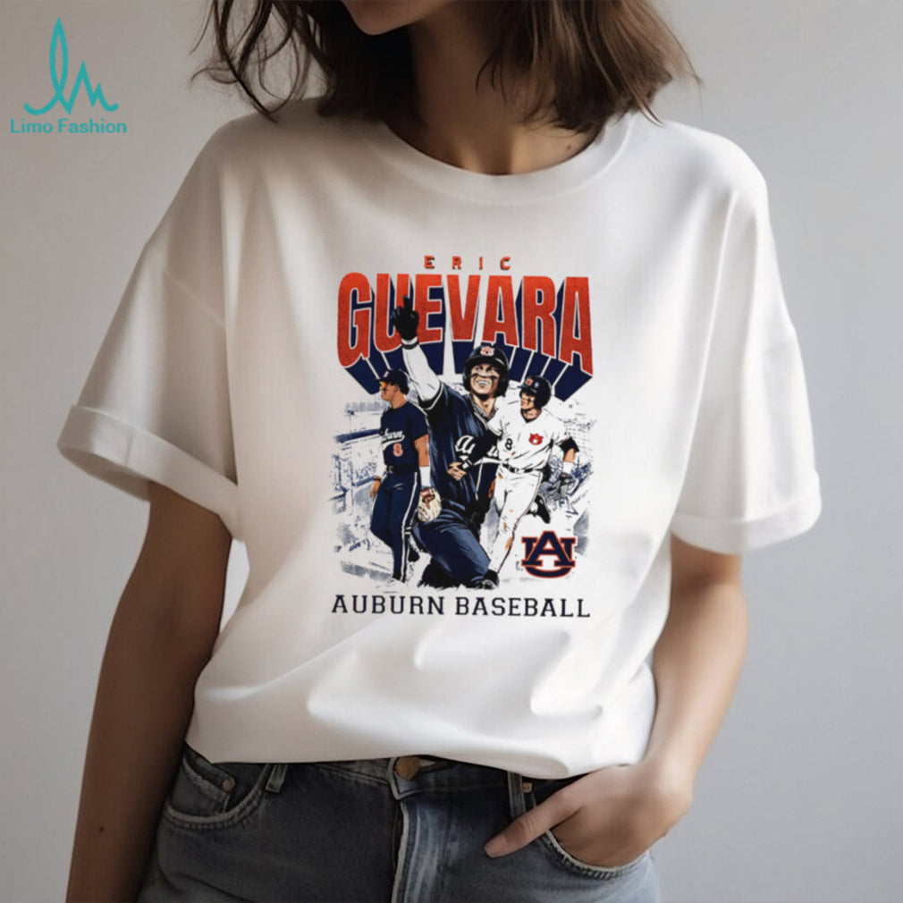 Eric Guevara Auburn Tigers Baseball Player Tribute Vintage T Shirt