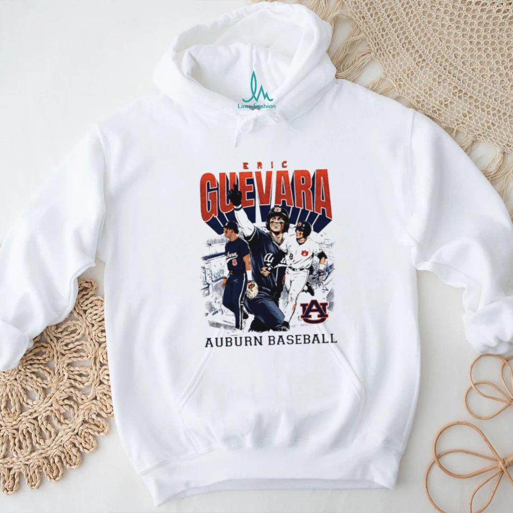Eric Guevara Auburn Tigers Baseball Player Tribute Vintage T Shirt