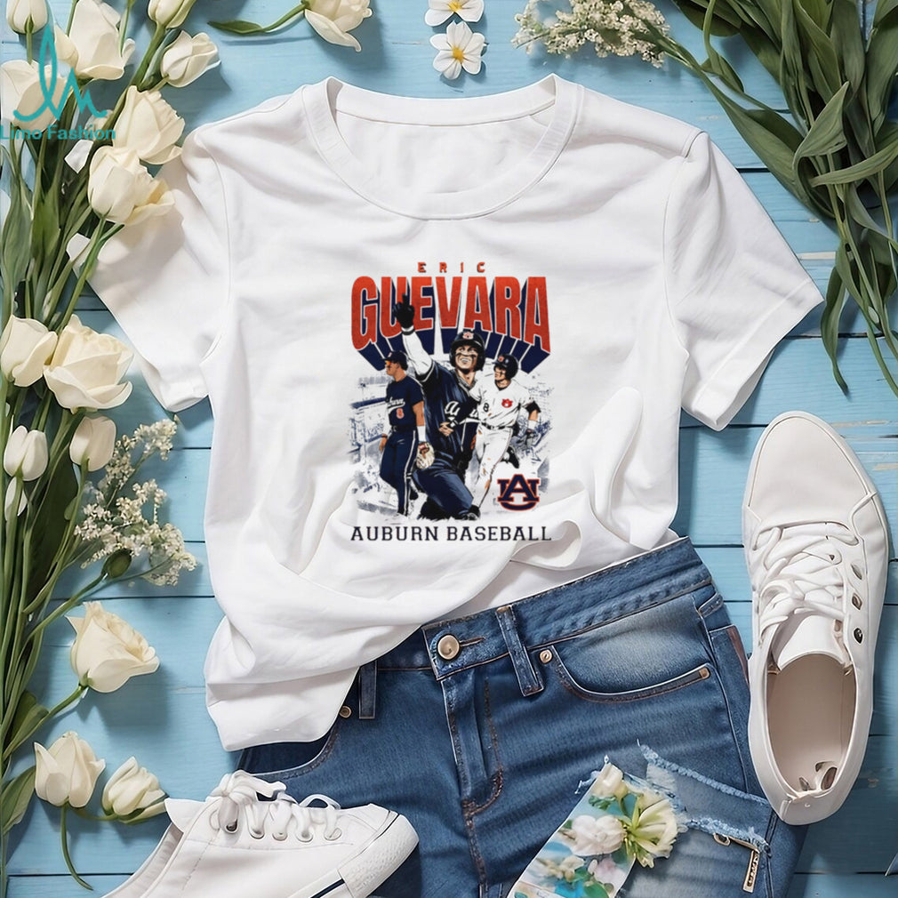 Eric Guevara Auburn Tigers Baseball Player Tribute Vintage T Shirt