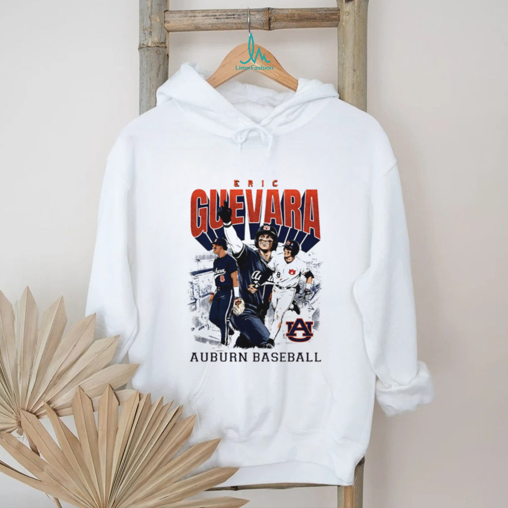 Eric Guevara Auburn Tigers Baseball Player Tribute Vintage T Shirt