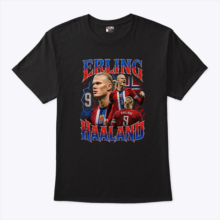 Erling Haaland Norway Soccer T Shirt