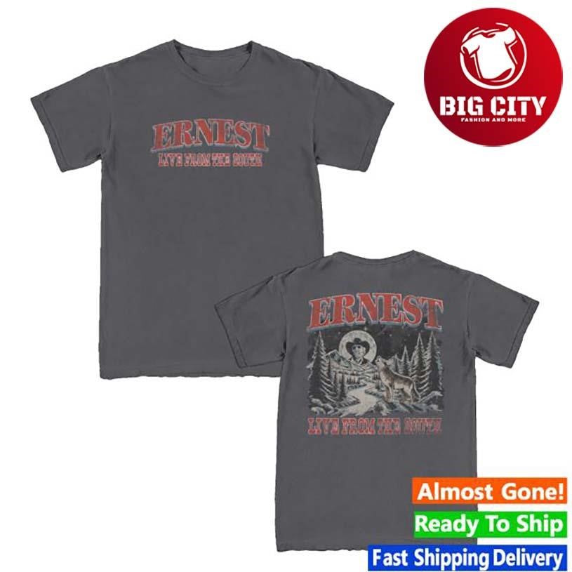 Ernest Wolf Moon Two Sided Shirt