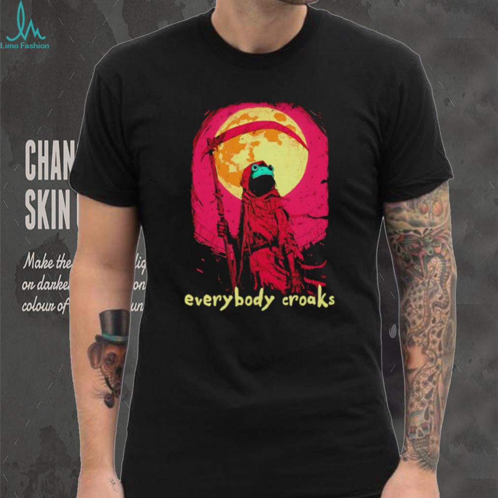 Everybody croaks vintage shirt
