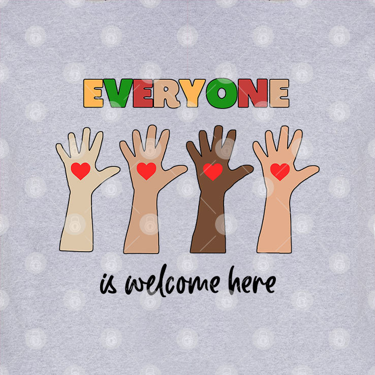 Everyone Is Welcome Here Idaho Teacher T Shirt