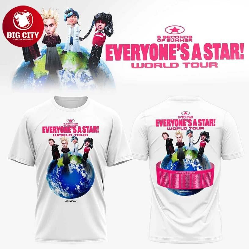 Everyone’s A Star World Tour 2026 Limited Two Sided Shirt