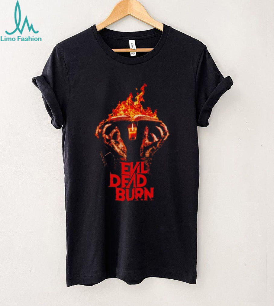 Evil Dead Burn Horror Movie Graphic shirt