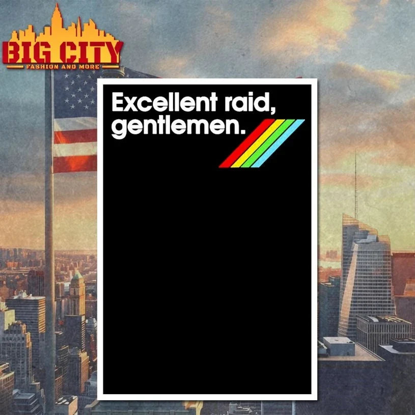 Excellent Raid, Gentlemen Arc Raiders t-shirt
