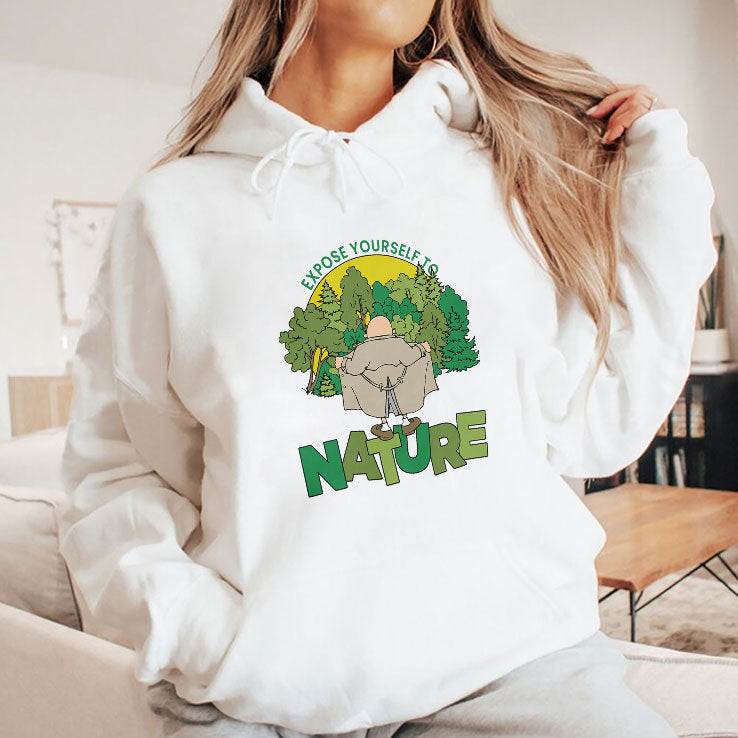 Expose Yourself To Nature Flasher Man Shirt