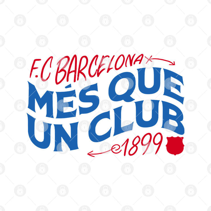 FC Barcelona Més Que Un Club 1899 Shirt